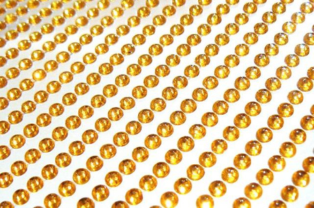 Kryształki samoprzylepne YELLOW GOLD 3 mm 806 szt. dpCraft