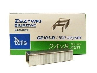 Zszywki 24/8 Tetis