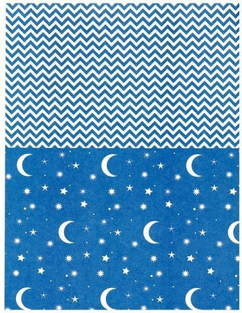 Blok z motywami A4 BLUE happy color