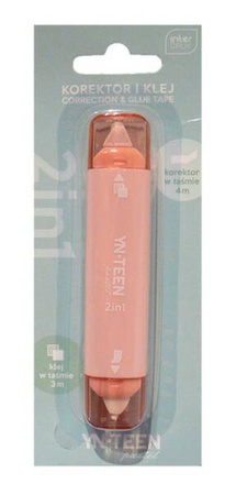 Korektor i klej w taśmie YN TEEN PASTEL Interdruk