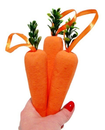 Marchewki styropianowe POMARAŃCZOWE 3,5 x 17 cm 3 szt. Arpex