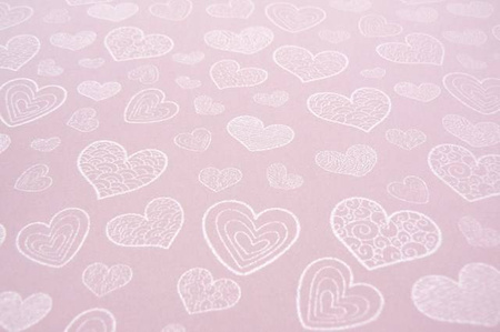 Karton ozdobny wizytówkowy A4 PASTELOWY RÓŻ 4 wzory Galeria Papieru