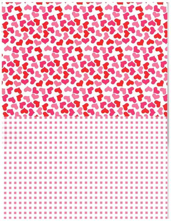 Blok z motywami A4 LOVE happy color