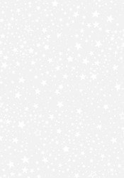 Papier do scrapbookingu transparentny (kalka ozdobna) A4 GWIAZDKI BIAŁE Heyda