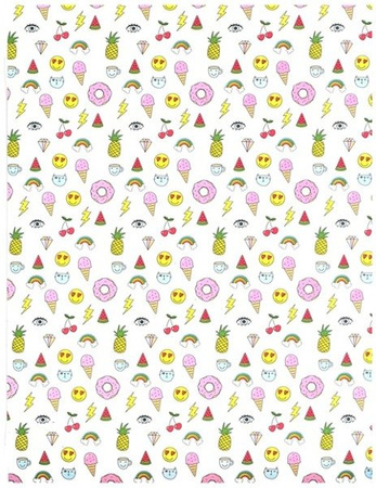 Papier do scrapbookingu jednostronny A4 HIPSTER zestaw (blok kreatywny) INTERDRUK