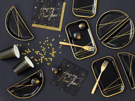 Konfetti GWIAZDKI ZŁOTE 10 mm 30 g PartyDeco