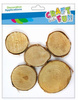 Plastry dekoracyjnego drewna 3-5 szt. 40 g Craft with Fun