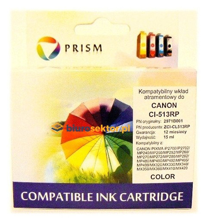 Tusz do Canon CI-513RP (2971B001) kolor PRISM