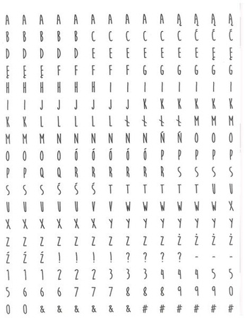 Papier do scrapbookingu jednostronny A4 STRIPES & DOTS zestaw (blok kreatywny) INTERDRUK