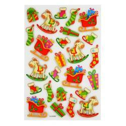 Naklejka SANIE, KONIKI, SKARPETY BROKAT 25 szt. Arpex