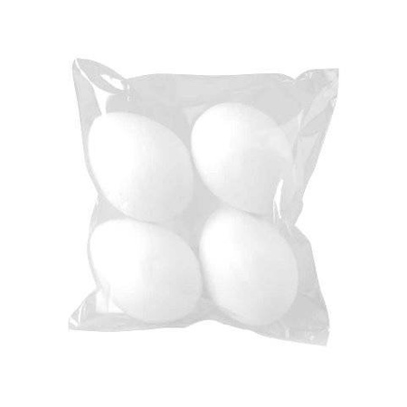 Jajko wielkanocne plastikowe 7 x 4,5 cm 4 szt. Arpex