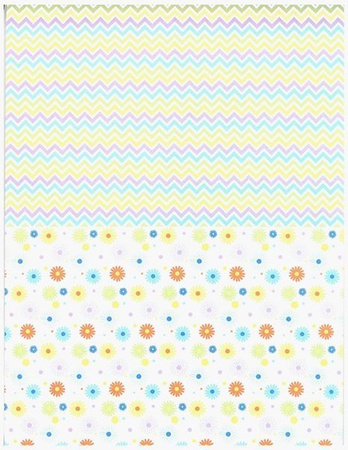 Blok z motywami A4 SPRING happy color