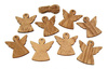 Anioł drewniany 8 szt. Craft with Fun