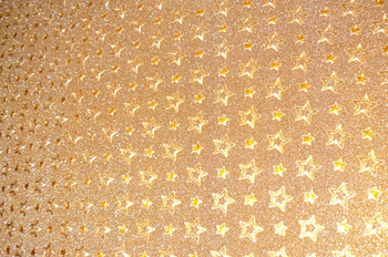 Karton brystol papier A2 42 × 60 cm ZŁOTE GWIAZDY BROKAT STARS 220 g/m2 Cormoran