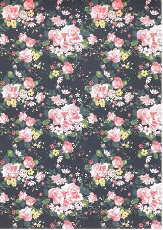 Papier do scrapbookingu jednostronny A4 GARDEN zestaw (blok kreatywny) INTERDRUK