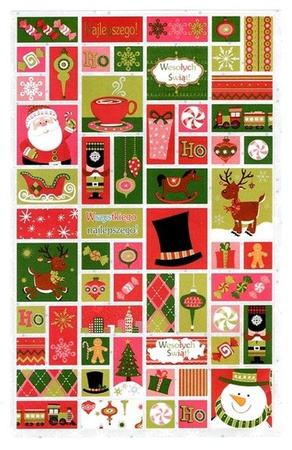 Naklejki wypukłe i brokatowe 148 szt. Arpex