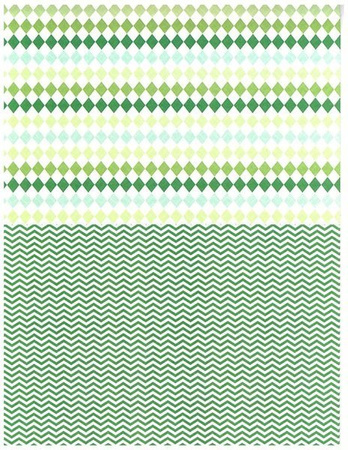 Blok z motywami A4 GREEN happy color