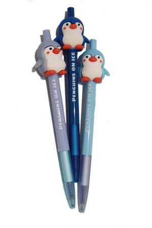 Długopis zmazywalny automatyczny 0,5 mm PEGUIN PINGWINEK Penmate