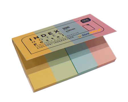 Samoprzylepne zakładki indeksujące PASTEL Interdruk
