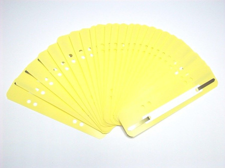 Mechanizm skoroszytowy 25 szt. żółty Esselte