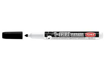 Marker do tkanin CZARNY T-SHIRT TOMA