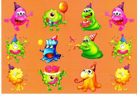 Wycinanka A4 samoprzylepna ZWIERZAKI CORMORAN