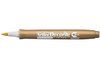 Marker pigmentowy wodny z pędzelkiem METALIC ZŁOTY Artline Decorite Brush Shachihata