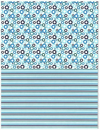 Blok z motywami A4 BLUE happy color