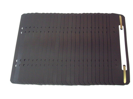 Mechanizm skoroszytowy 25 szt. czarny Esselte