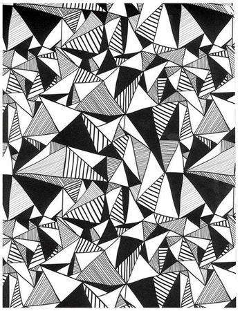 Papier do scrapbookingu jednostronny A4 BLACK&WHITE zestaw (blok kreatywny) INTERDRUK