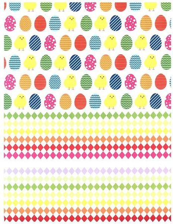 Blok z motywami A4 SPRING happy color