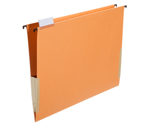 Teczka zawieszana A3 z okienkiem i ogranicznikami bocznymi POMARAŃCZOWA Spiral UNIVERSAL 2000