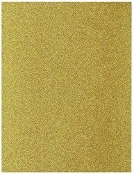 Papier brokatowy jednostronny A4 CIEMNOZŁOTY Heyda