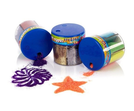 Brokat sypki ZŁOTY i SREBRNY 50 g ASTRA