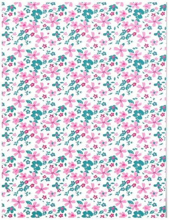 Papier do scrapbookingu jednostronny A4 SPRING zestaw (blok kreatywny) INTERDRUK