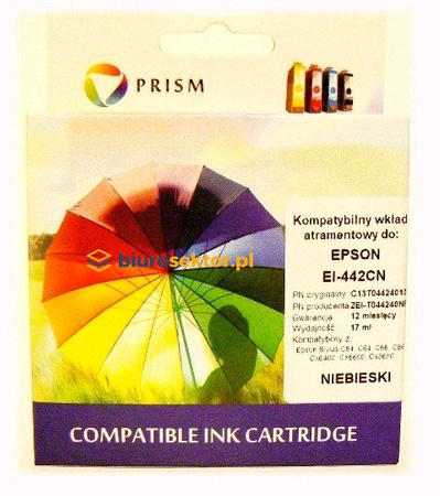 Tusz do EPSON EI-442CN (C13T04424010) cyan Prism