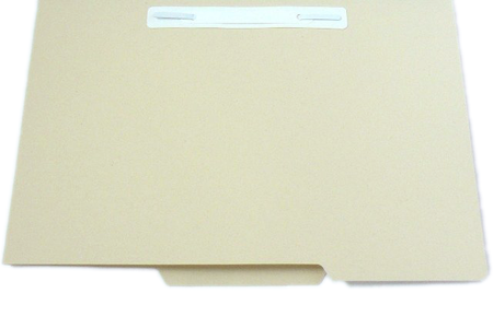 Teczka zawieszana A4 do akt osobowych z okienkiem NIEBIESKA Spiral OPTIMAL - trójdzielna A, B, C