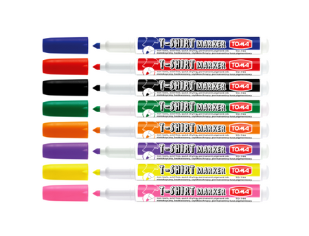 Marker do tkanin POMARAŃCZOWY T-SHIRT TOMA