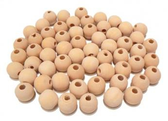 Kulki drewniane naturalne 1,8 cm 60 szt. ALIGA