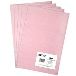 Filc poliestrowy A4 LIGHT PINK dpCraft