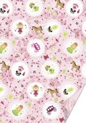 Papier do scrapbookingu dwustronny B2 50 x 70 cm KSIĘŻNICZKI Heyda