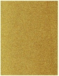 Papier brokatowy jednostronny A4 ZŁOTY Heyda