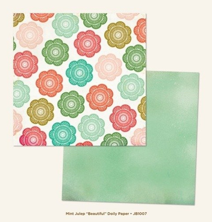 Papier do scrapbookingu dwustronny 30,5 x 30,5 cm JUBILEE BEAUTIFUL My Mind`s Eye