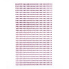 Kryształki samoprzylepne LIGHT PINK 3 mm 806 szt. dpCraft