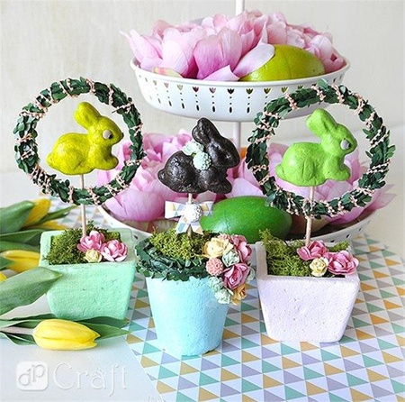 Doniczki styropianowe 3 szt. dpCraft