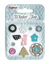 Ćwieki WINTER JOY 11 szt. ScrapBerry`s