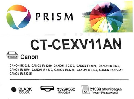 Toner do Canon C-EXV11 BLACK 21K PRISM