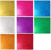 Wycinanka B5 (zeszyt papierów) brokatowa mix 8 kolorów Aliga