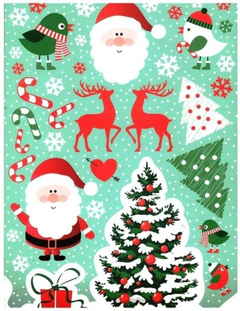 Papier do scrapbookingu jednostronny A4 BOŻE NARODZENIE zestaw (blok kreatywny) INTERDRUK