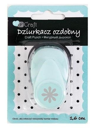 Dziurkacz ozdobny 1,6 cm STOKROTKA dpCraft